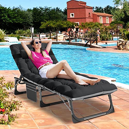 Oversized Heavy Duty Folding Camping Cot with Carry Bag, 2Pack Q783715