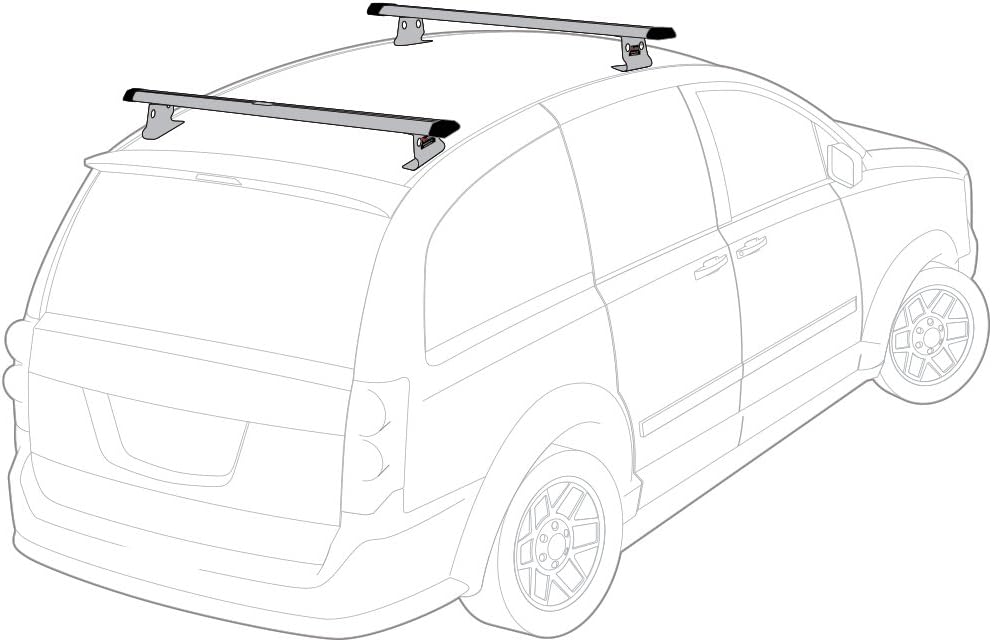 Black Van Rack System 65" Bars E62340