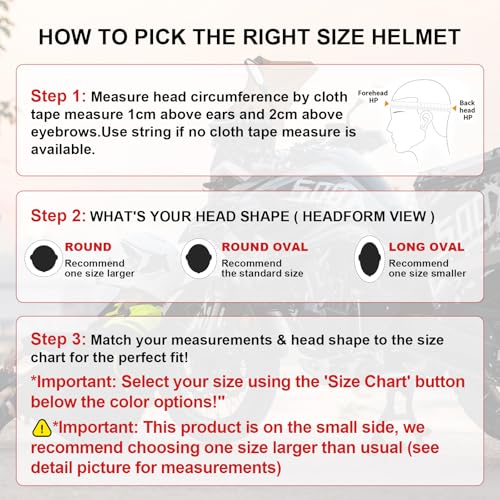 Full Face Motorcycle Helmet, Dual Visor with Internal Tinted Sunshield, Black, L L98967