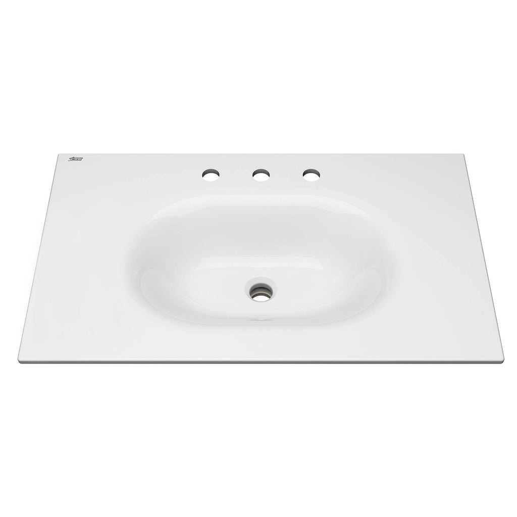 White 33 in. Vanity Top Sink M901010