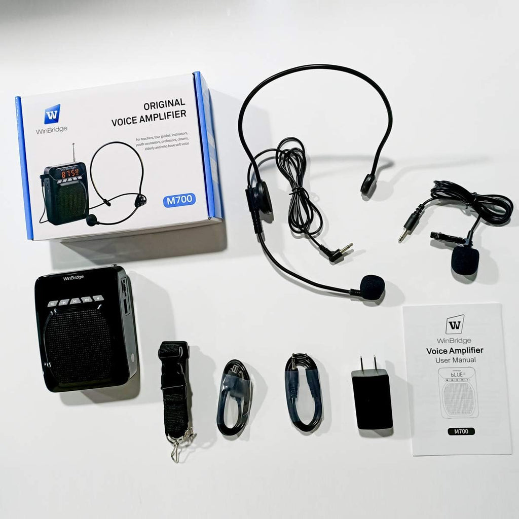 15W Voice Amplifier with Lavalier Microphone and Headset Microphone D229635