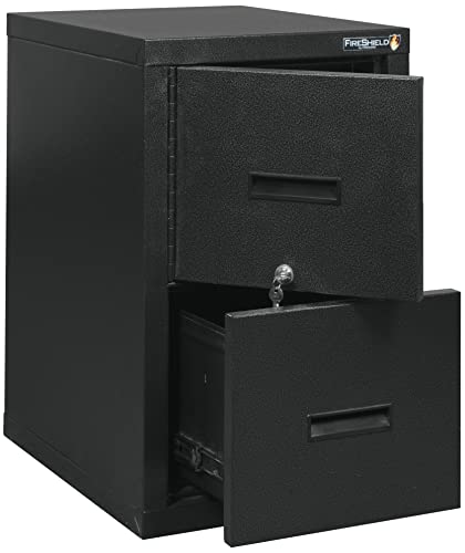 22" Vertical 1-Drawer Metal File Cabinet and Safe Q26733