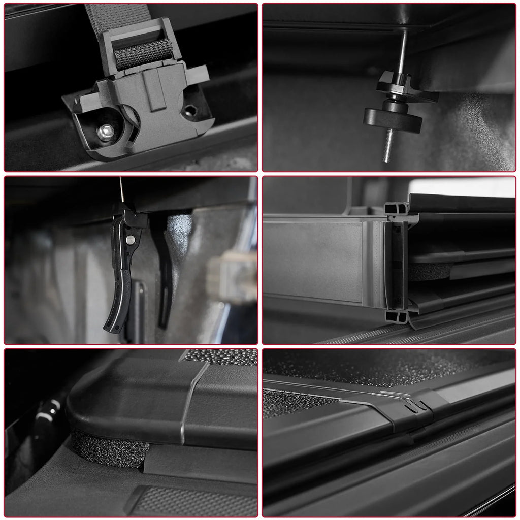 Soft Roll Up Truck Bed Tonneau Cover 5 ft Bed C221687