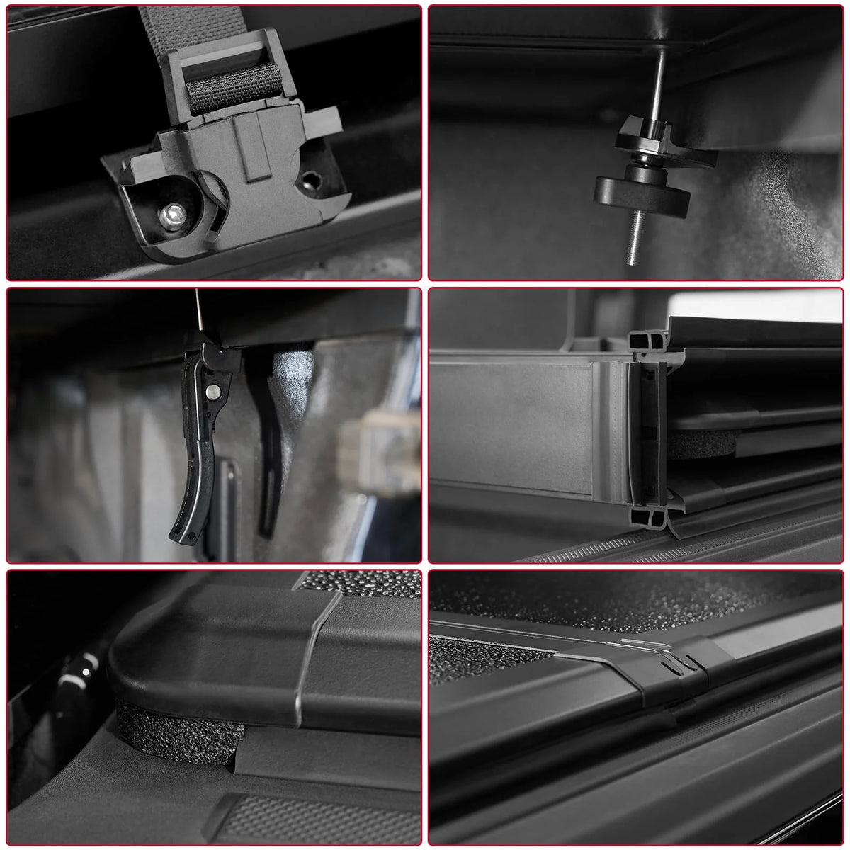 Soft Roll Up Truck Bed Tonneau Cover 5 ft Bed C221687