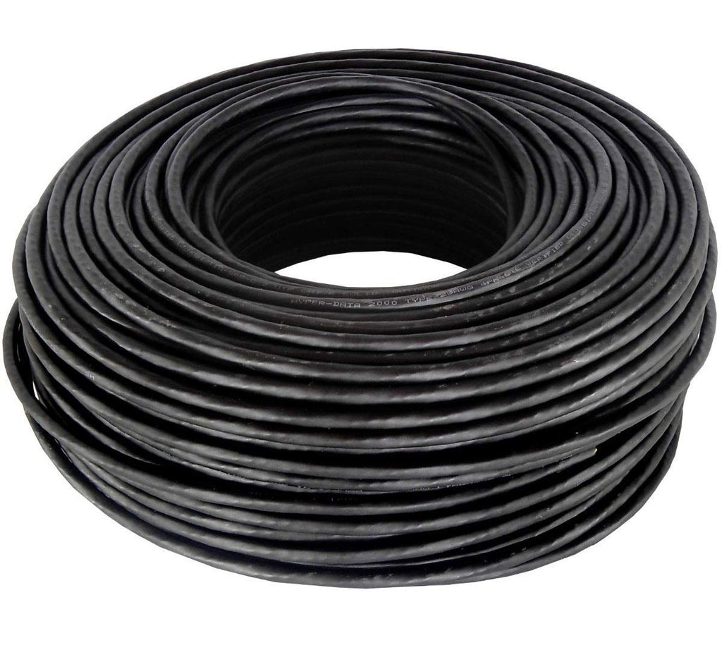 200 FT Heavy Duty CAT6 Waterproof Outdoor Direct Burial UV Resistant Ethernet Patch Cable P55760