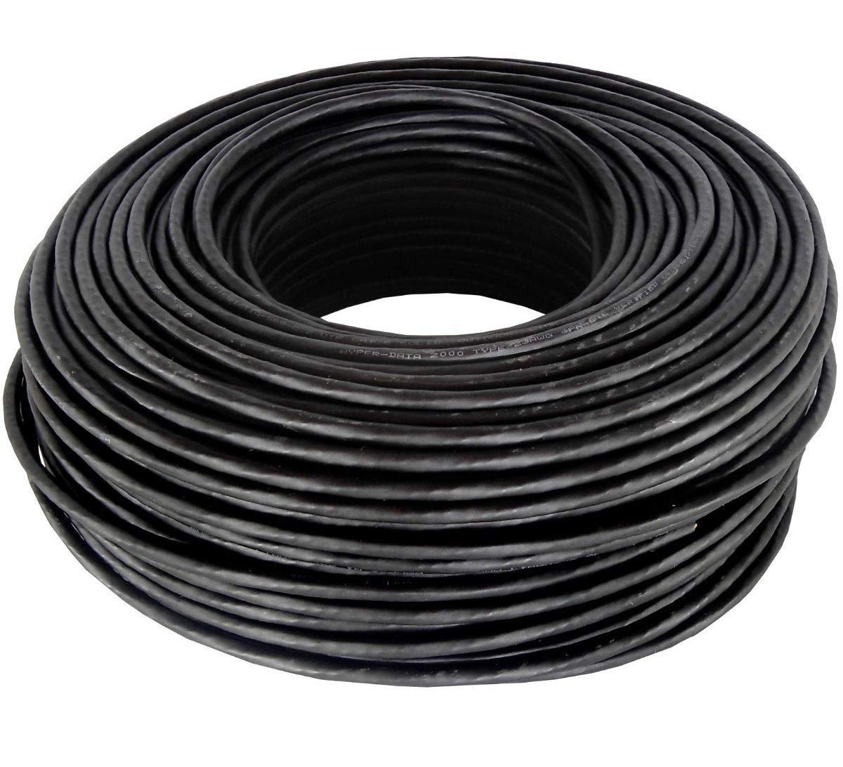 200 FT Heavy Duty CAT6 Waterproof Outdoor Direct Burial UV Resistant Ethernet Patch Cable P55760
