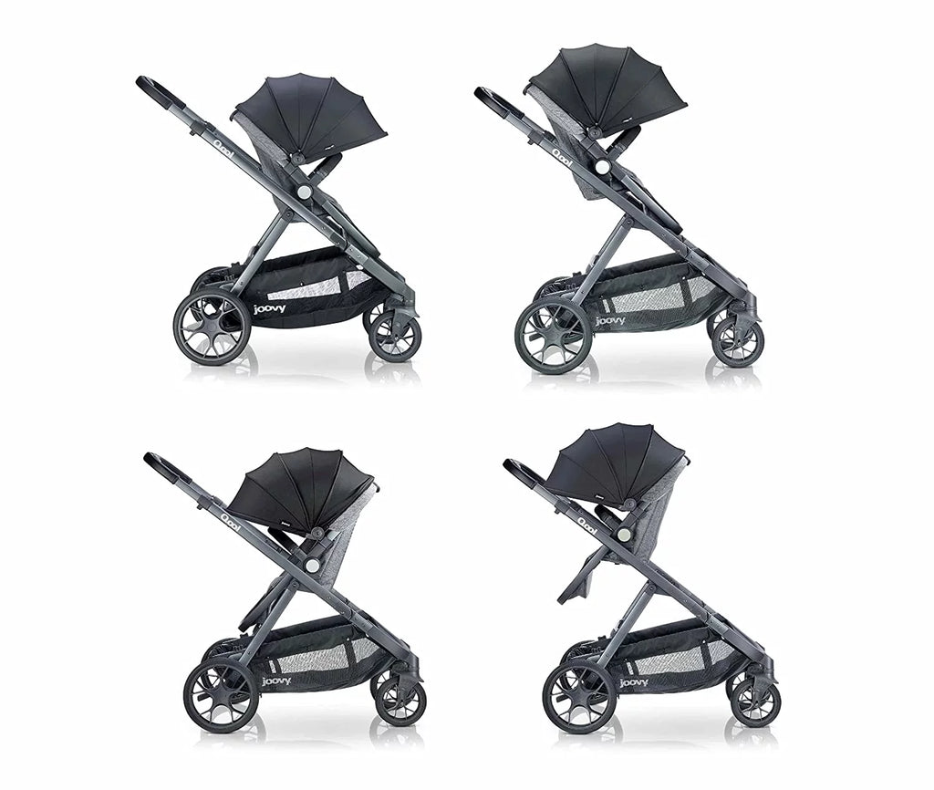 Convertible Modular Single Double Triple Stroller W510244