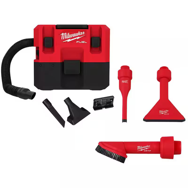 Cordless Wet/Dry Vacuum with 3-Piece Crevice, Nozzle and Brush Kit D850