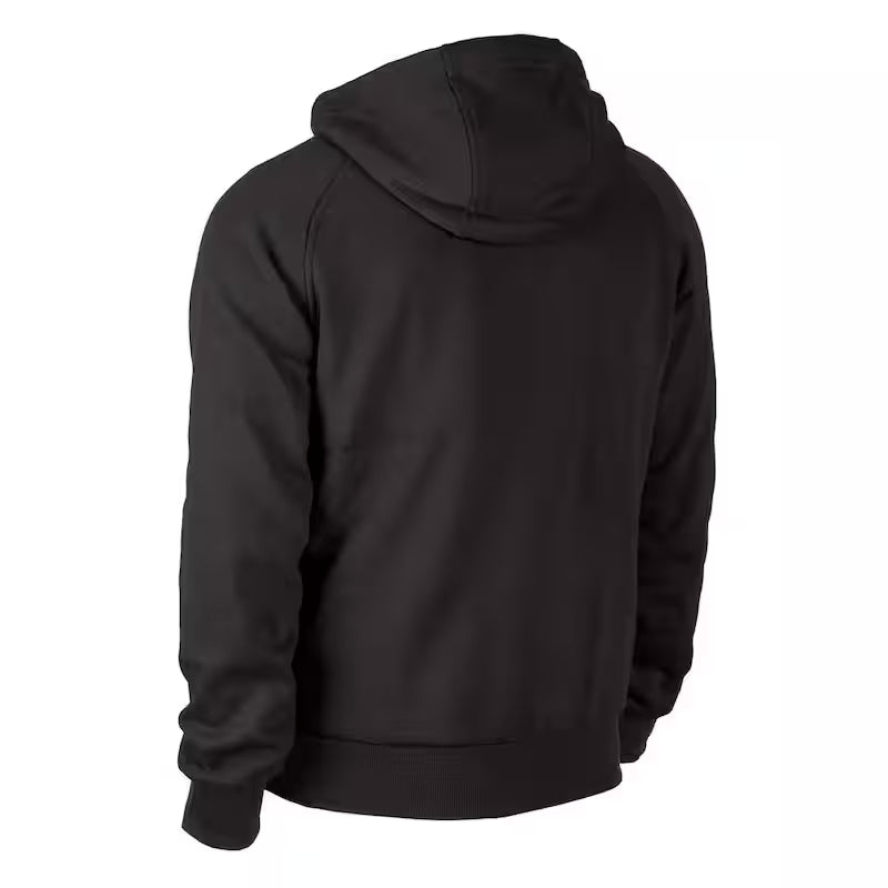 Men's 2X-Large Black Heated Jacket Hoodie E2049