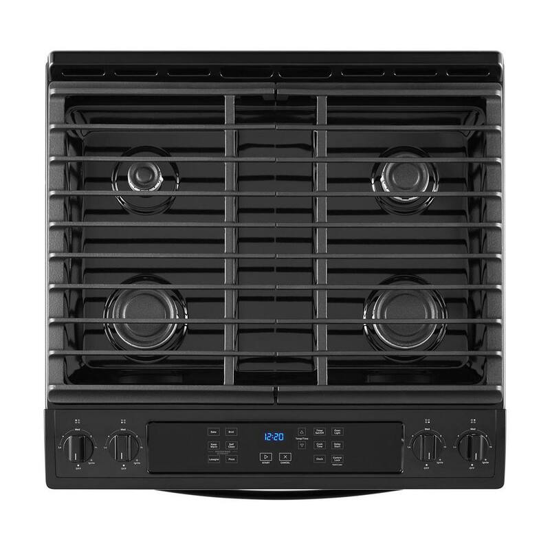 5 cu. ft. Gas Range in Black J236327