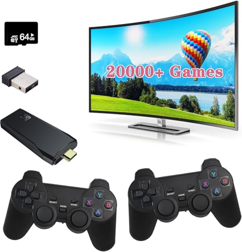 Plug and Play Video Game Console with Dual Controllers U6924