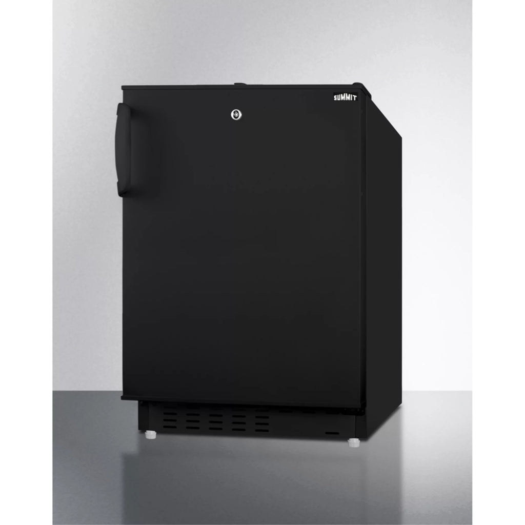 20" Wide Built-In or Freestanding Refrigerator-Freezer with Lock Y415