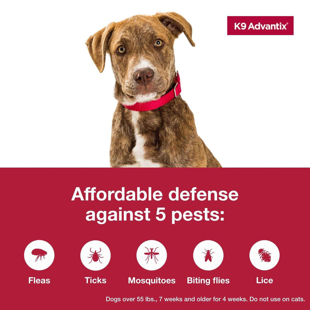 Flea Tick Mosquito Prevention for Extra Large Dogs Over 55 Lbs T549