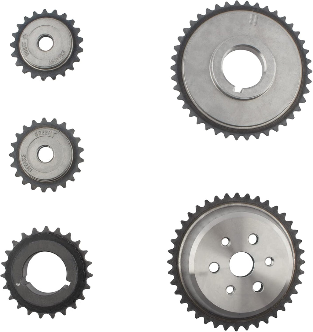 Engine Timing Chain Kit with Chain Guide Tensioner Sprocket O42021
