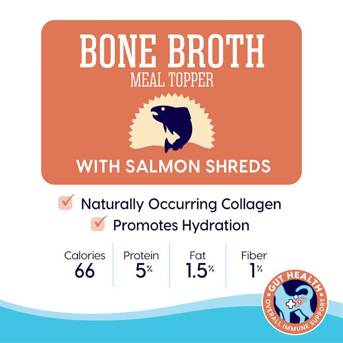 Solid Gold Bone Broth Shreds Meal Topper Y5323