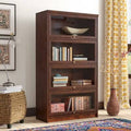 Midnight Blue Glass Barrister Bookcase L377183