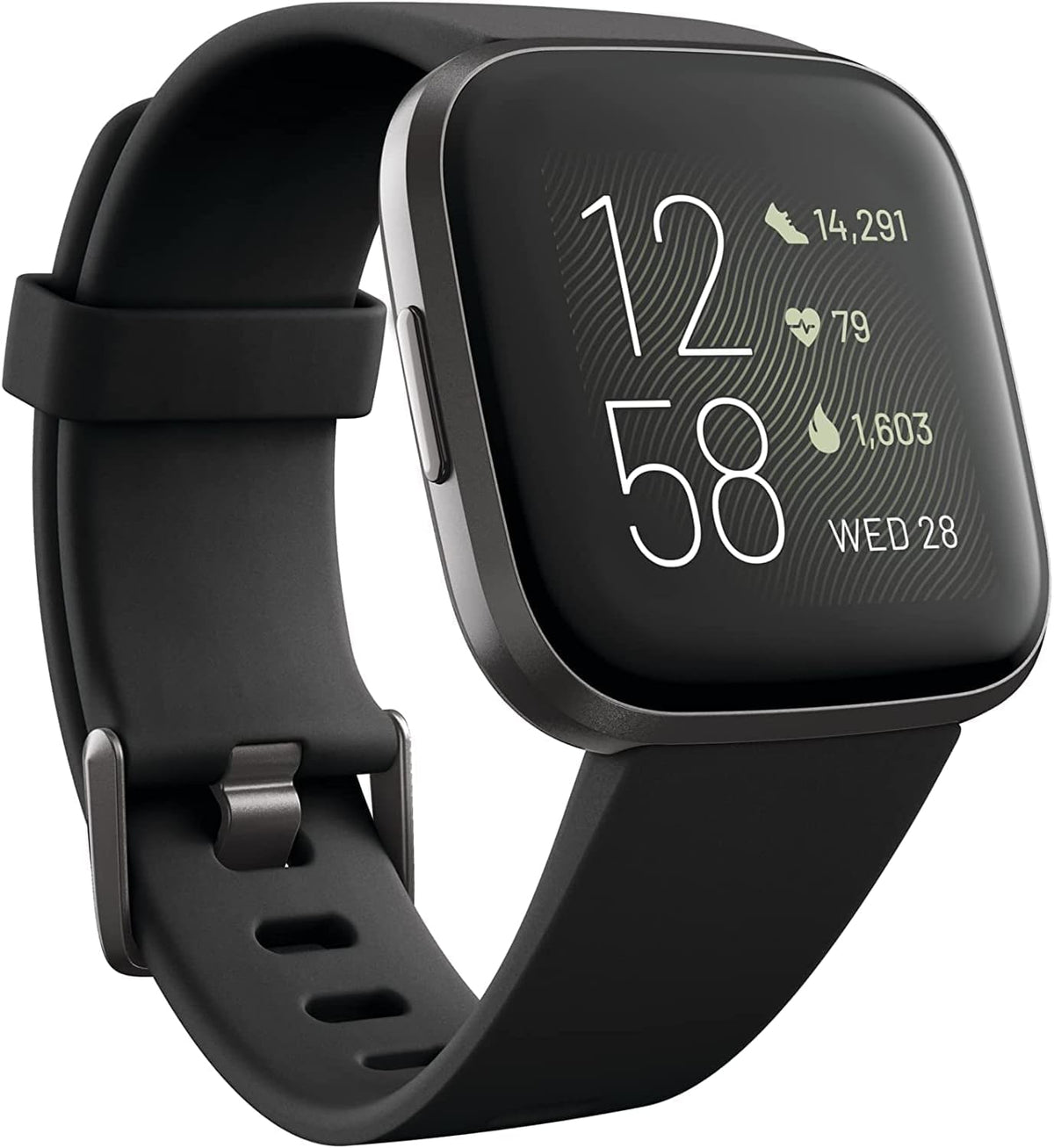 Black/Carbon Smartwatch with Heart Rate S93561