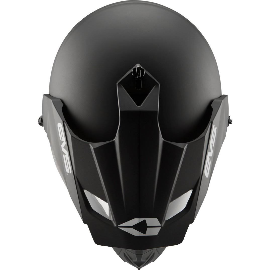 Matte Black Dual Sport Helmet T9822
