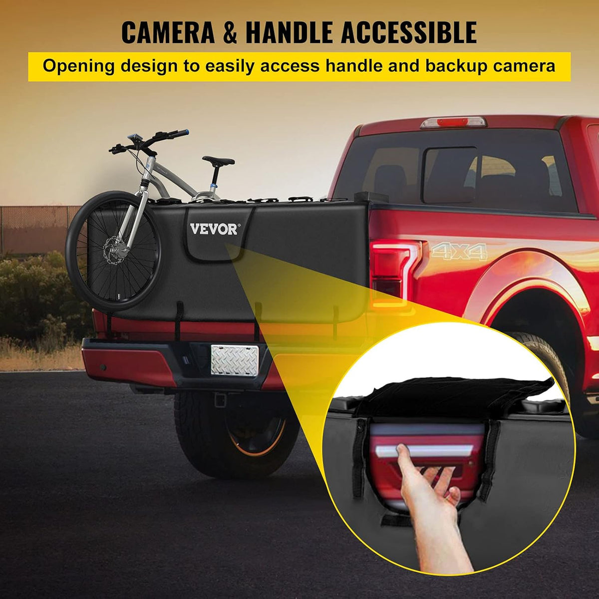 Tailgate Pad for Bikes, Carries up to 7 Mountain Bikes, Pack of 2 G710