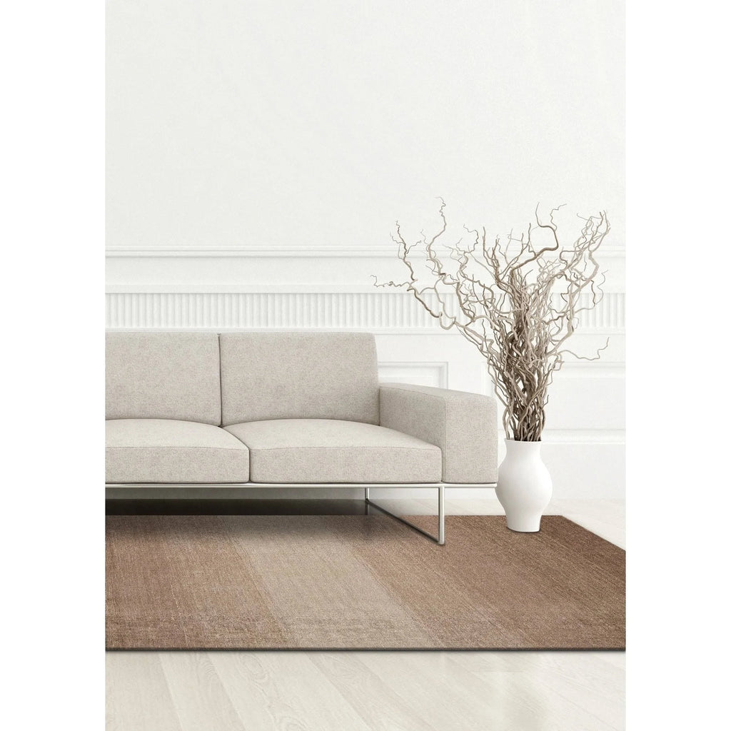 Mushroom Hand Loomed Ombre Rug Y555138