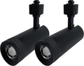 20W Zoom Dimmable LED Track Light Head Black 4000k K180