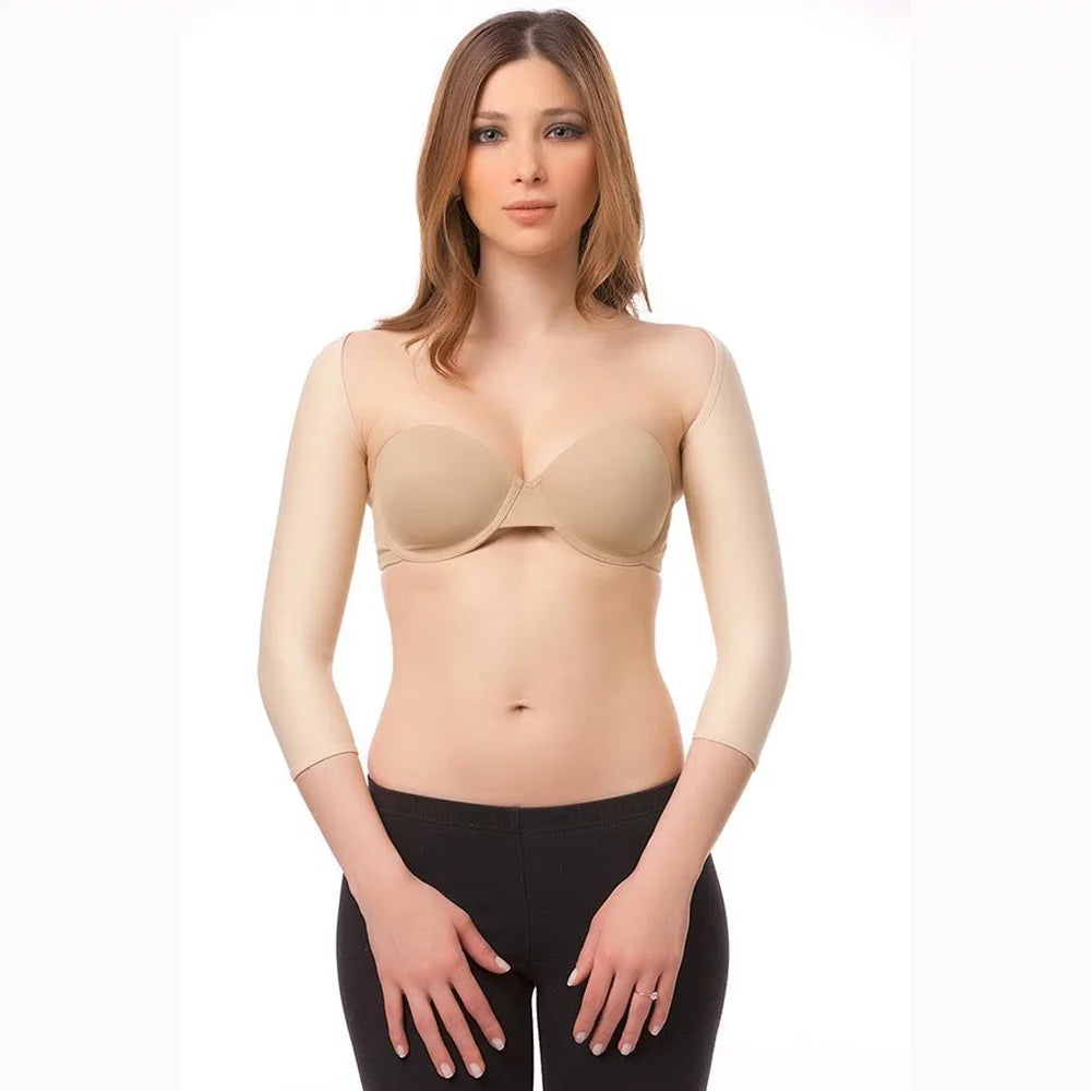 Below Elbow Sleeves with Hook & Eye Closure T615