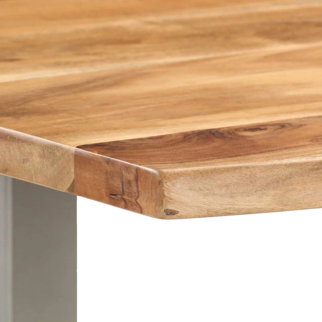 Solid Acacia Wood Dining Table V57895