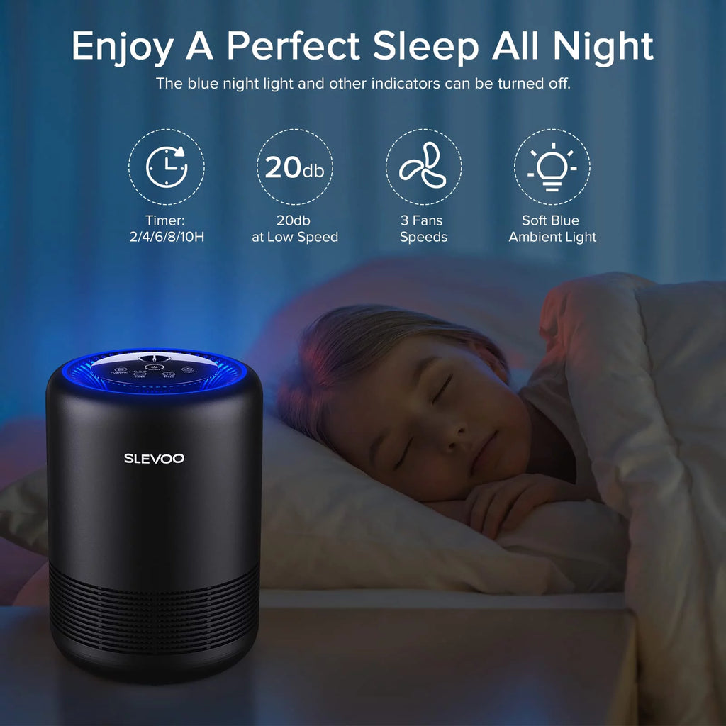 Black H13 True HEPA Air Purifier B915