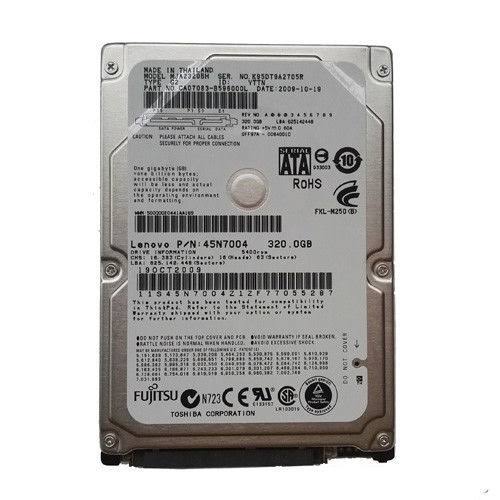 320GB 5400RPM SATA 2.5 Laptop Hard Drive M63164