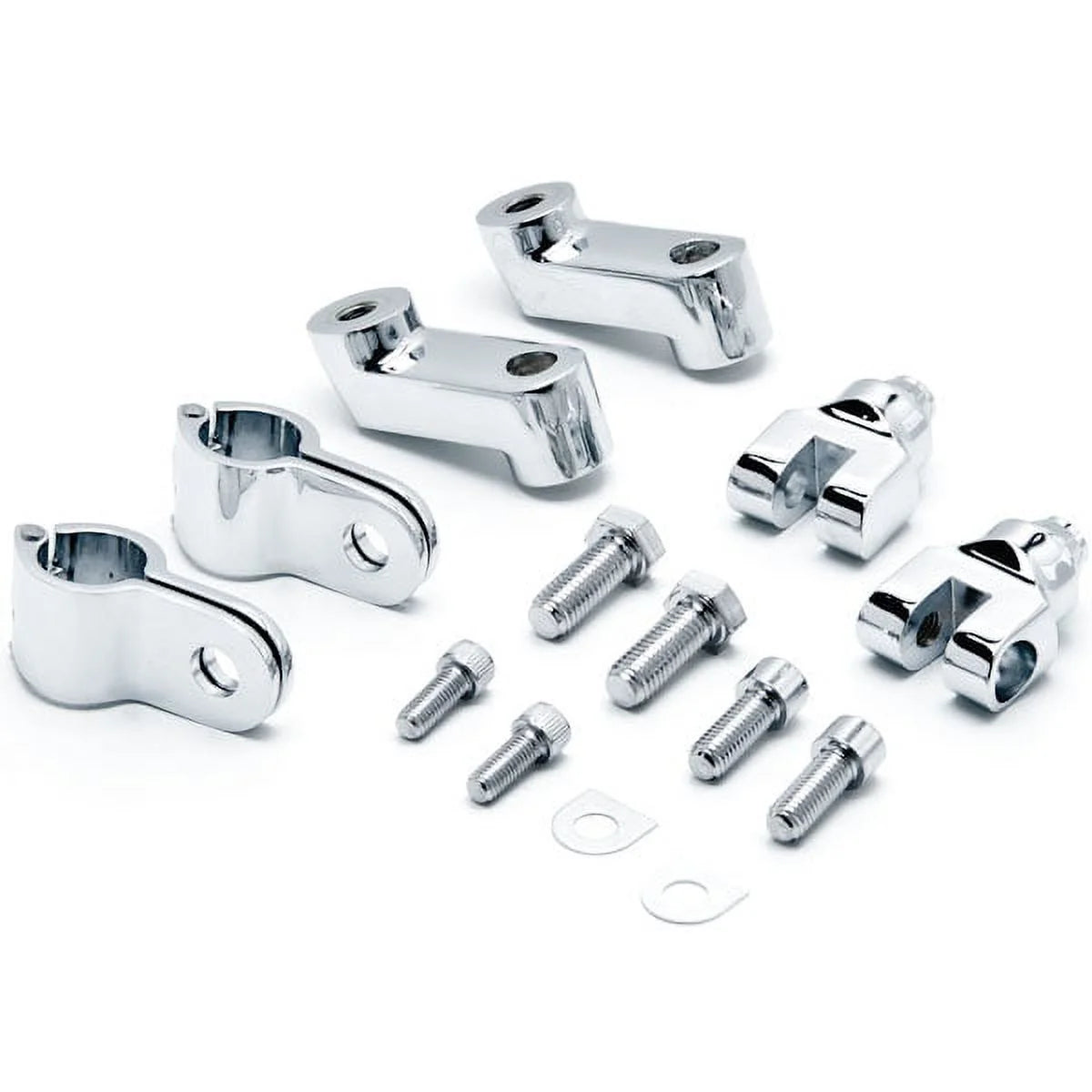 Chrome Engine Guard Foot Peg Clamps L794768