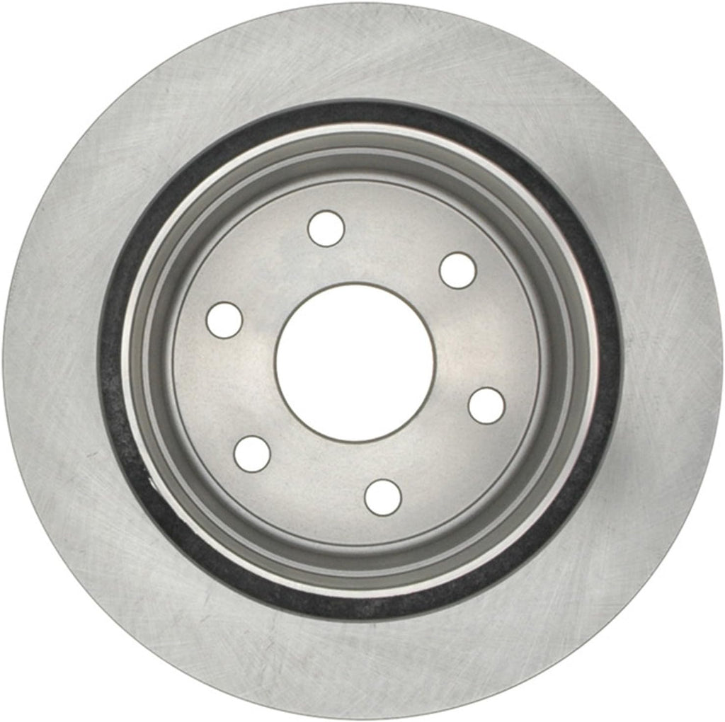 Silver Rear Disc Brake Rotor Pack of 2 N6838