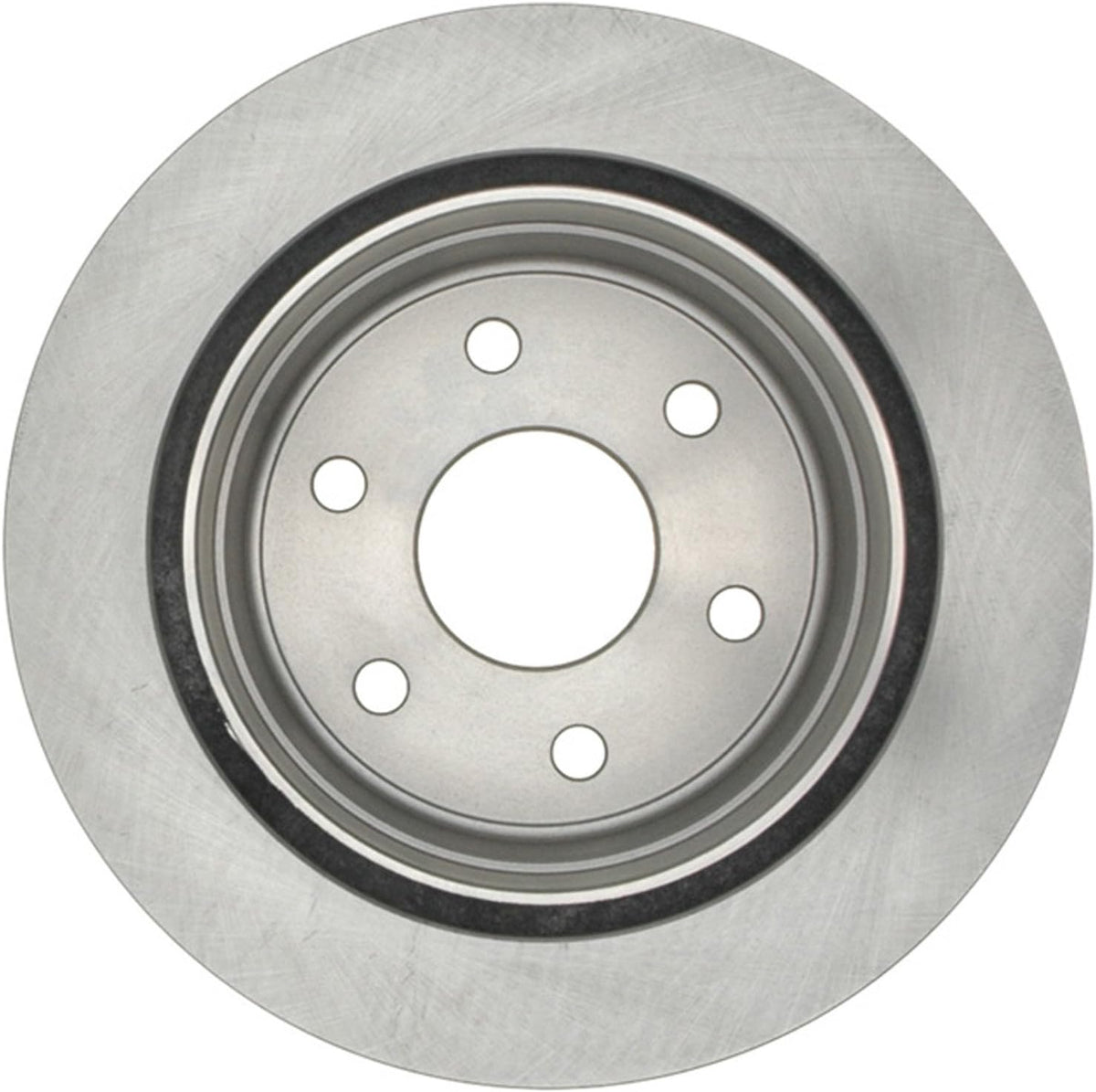 Silver Rear Disc Brake Rotor Pack of 2 N6838