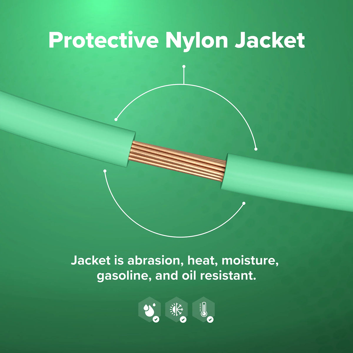 14 AWG Insulated Stranded Copper THHN THWN Wire D82225