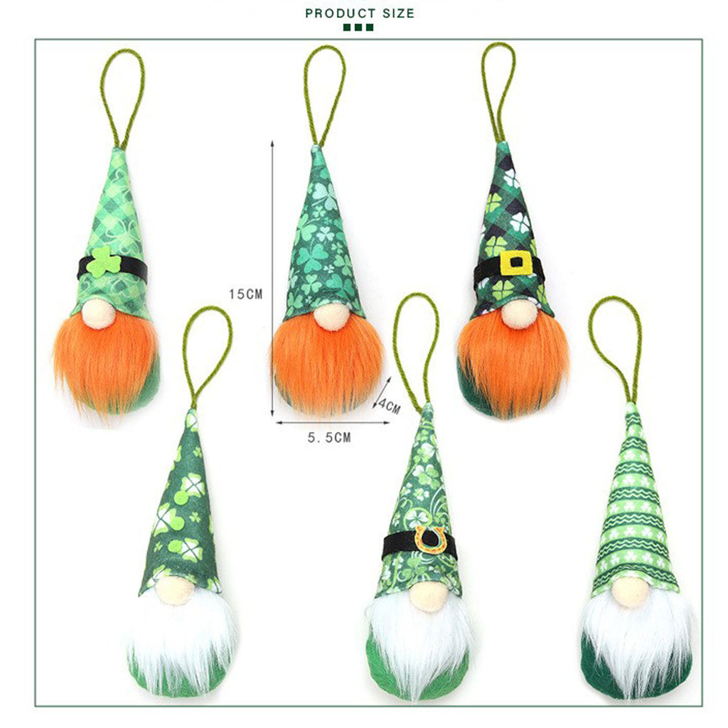 Handmade Gnome Doll Ornaments Set H4452