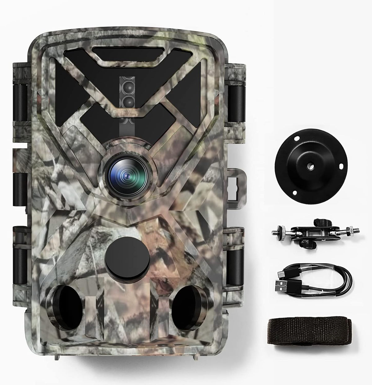 2.7k 32MP IP66 Water Resistance Trail Camera, Pack of 2 D262695