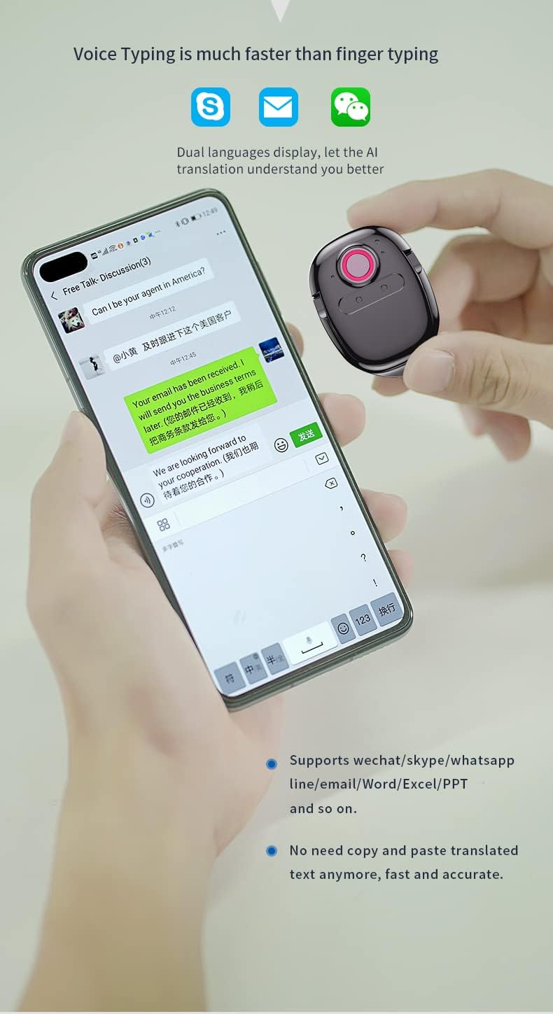 Portable Instant Voice Translator Device A306100