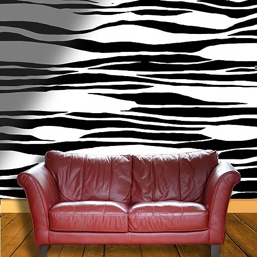 Colorful Zebra Wallpaper 40" X 31.5" Y512484