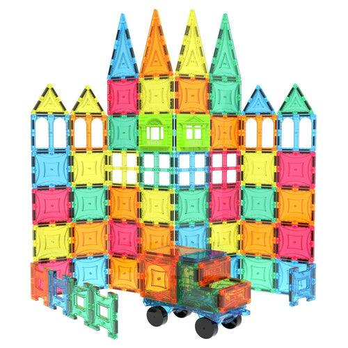 102 Pieces Multicolor Magnet Tiles Building Toy I251304