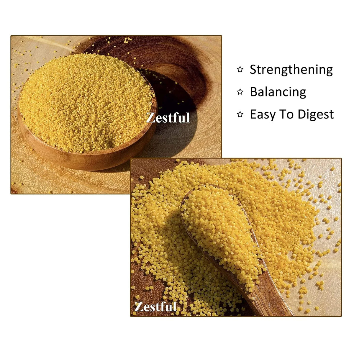 Hulled Millet Grain 2 Pounds B710014