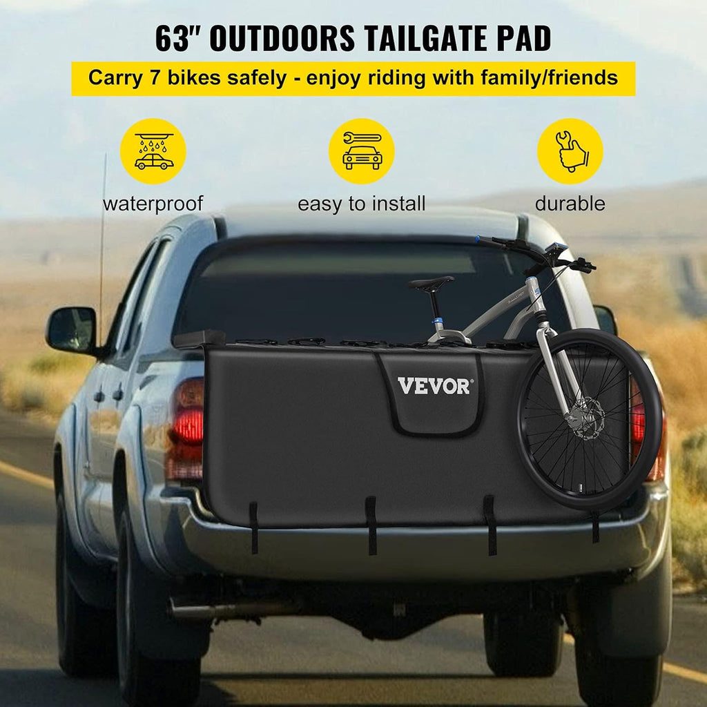 Tailgate Pad for Bikes, Carries up to 7 Mountain Bikes, Pack of 2 G710