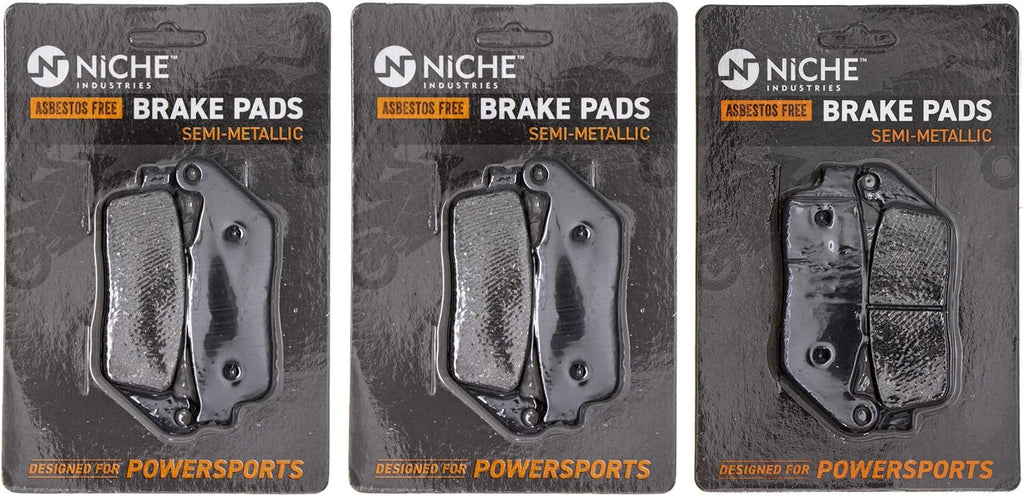 Semi-Metallic Brake Pad Set Pack of 2 Y84052