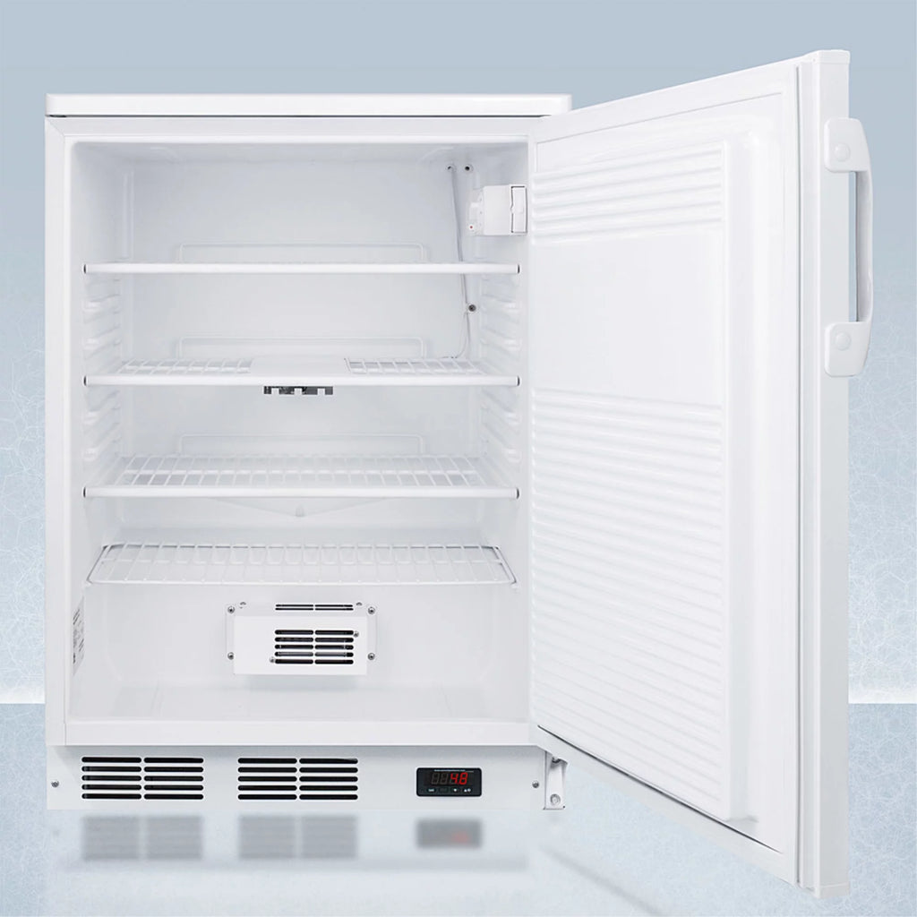 24" Wide Auto Defrost Commercial All-Refrigerator with Lock Y3364