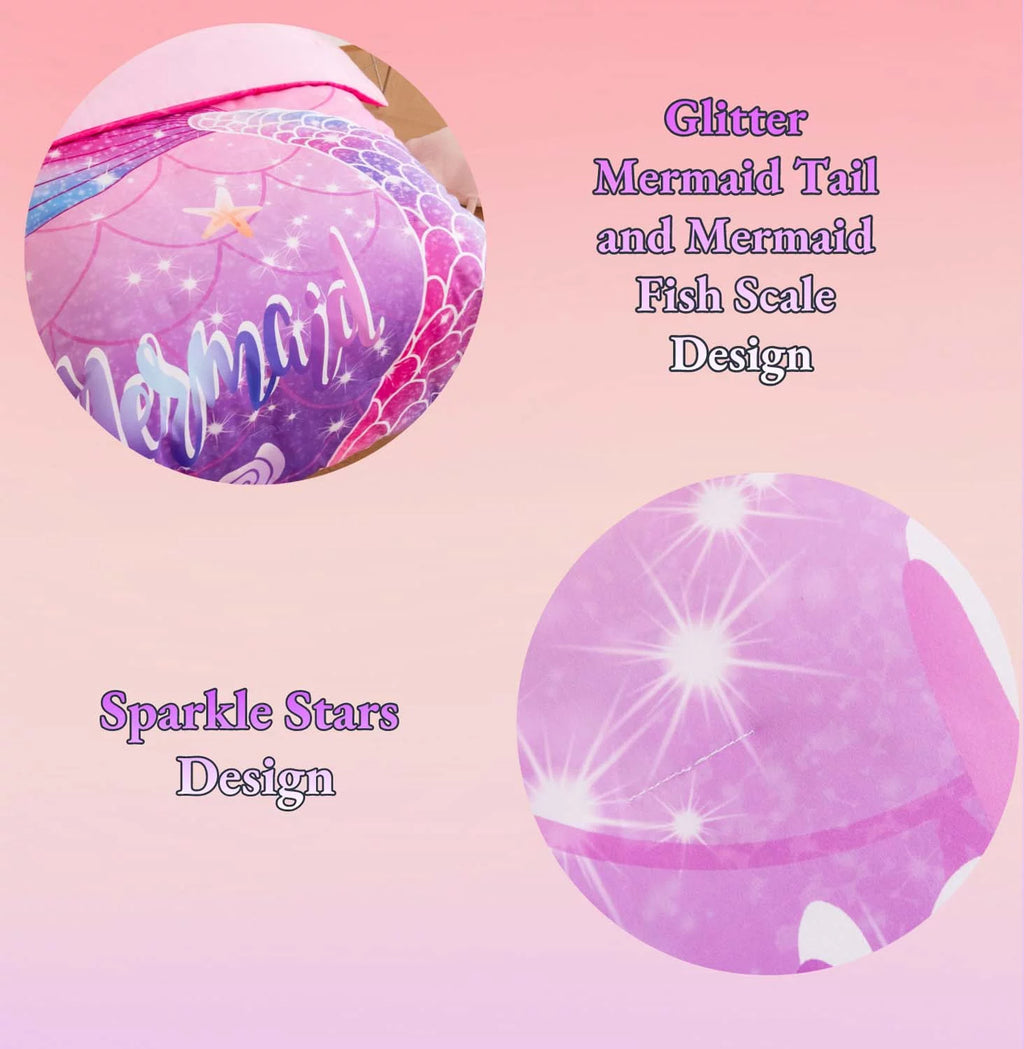 4 Pcs Pastel Fish Scale Kids Bedding Set Z904