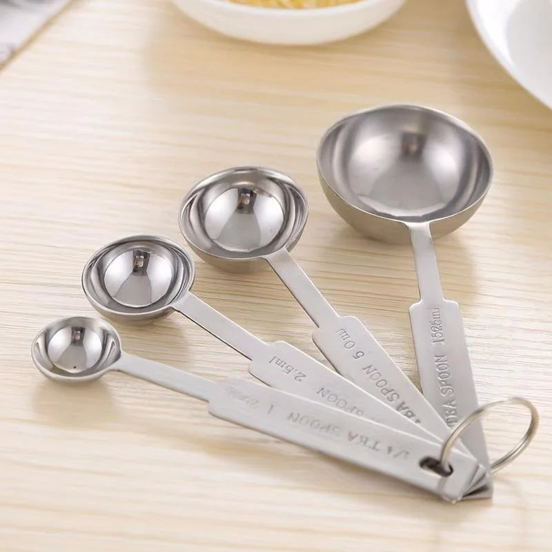 Stainless Steel Measuring Spoons and Measuring Cups R148095