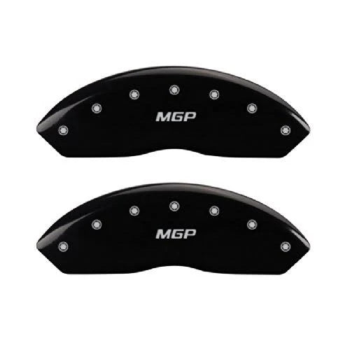 Black Powder Coat Engraved Caliper Cover, Set of 4 Q74900