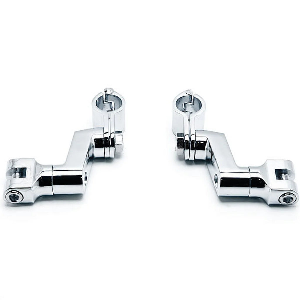 Chrome Engine Guard Foot Peg Clamps L794768