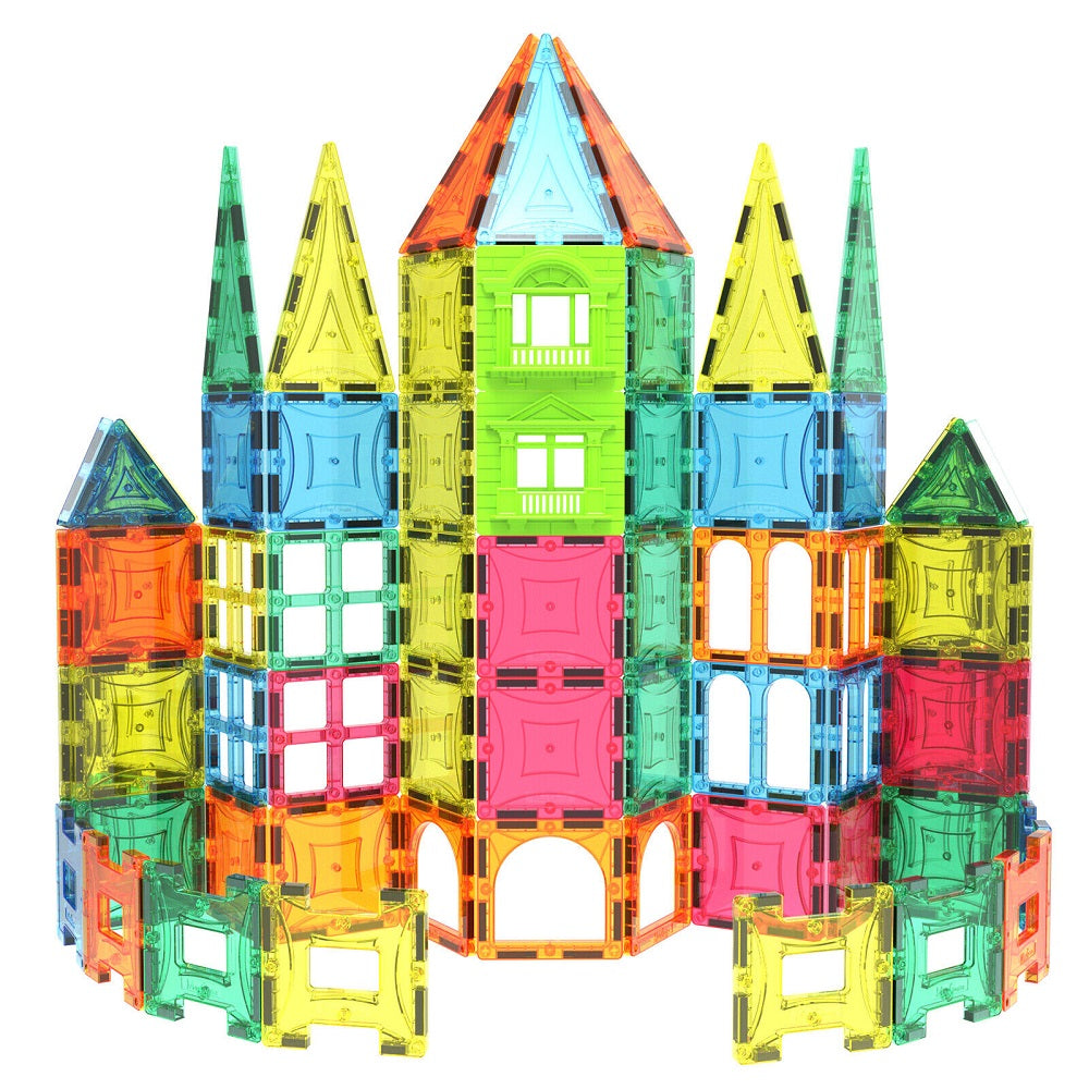 102 Pieces Multicolor Magnet Tiles Building Toy I251304