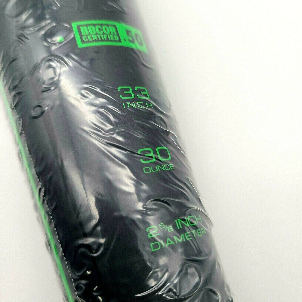 Black/Green Alloy BBCOR Baseball Bat I37487