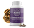 Turkey Tail Mushroom Extract Capsules Organic 120 Count A56865