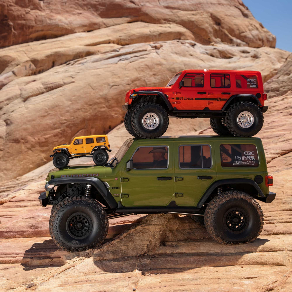 Green 1/6 4 Wheel Drive Rock Crawler RC Truck P229581